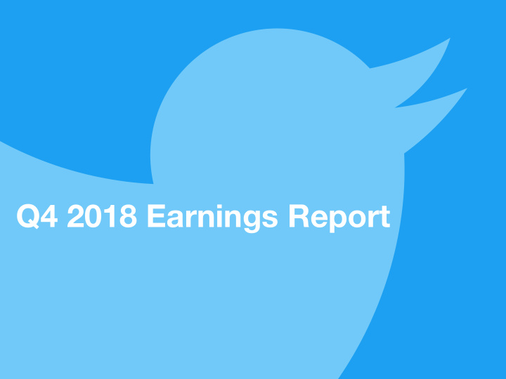 q4 2018 earnings report non gaap financial measures