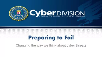 Preparing to Fail  Changing the way we think about cyber threats  Oil Rig Pic  Flaming Oil Rig