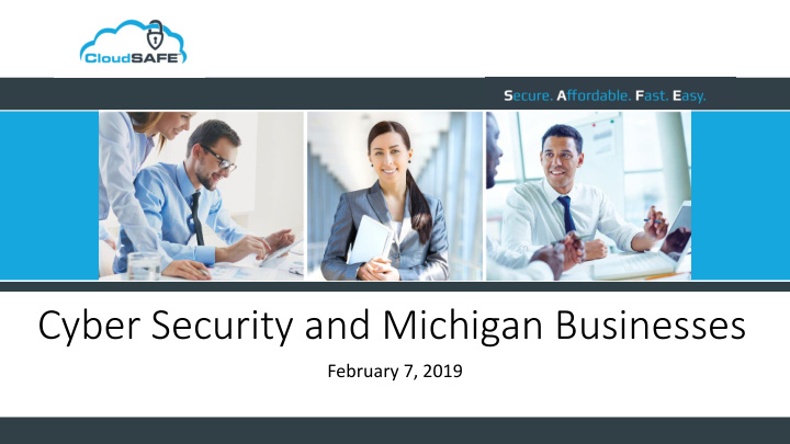 cyber security and michigan businesses