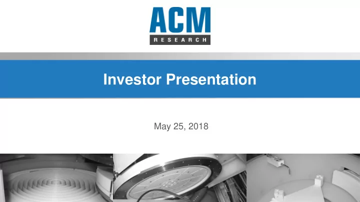 investor presentation