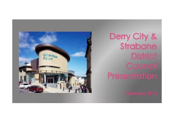 Mr David McLaughlin  Mr Martin Bradley  Chairperson  Chief Executive  Sufficient scale to cater for