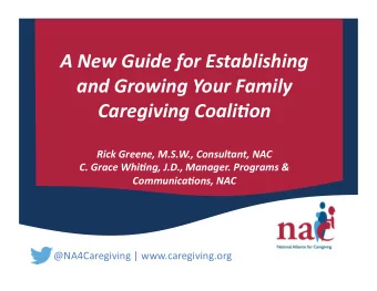 A  New  Guide  for  Establishing    and  Growing  Your  Family