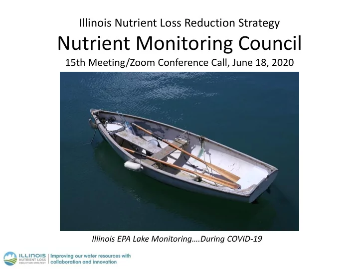 nutrient monitoring council