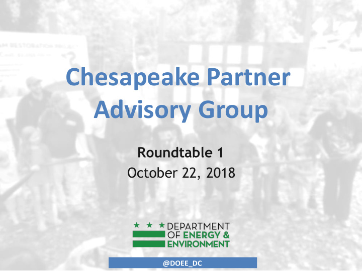 chesapeake partner advisory group