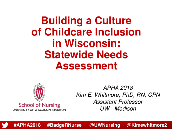 building a culture of childcare inclusion in wisconsin