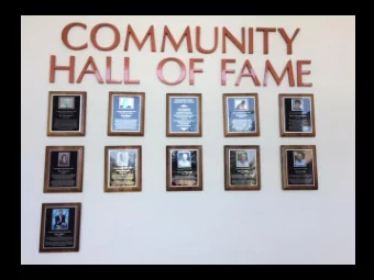 Entrepreneurial talent  Positive contributions   Overcoming obstacles  Past Inductees