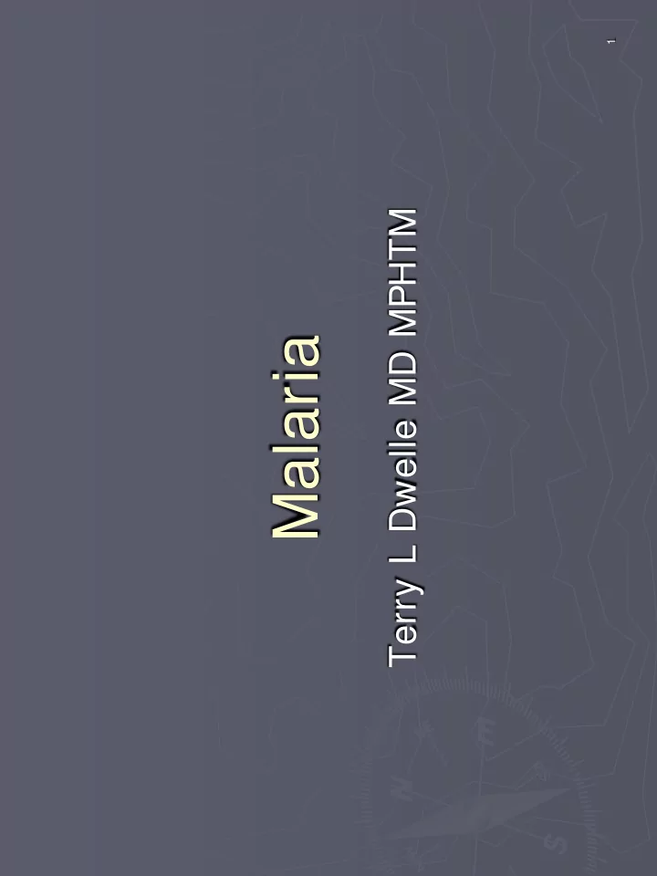 malaria introduction
