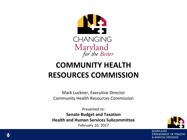 community health