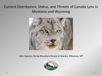 current distribution status and threats of canada lynx in