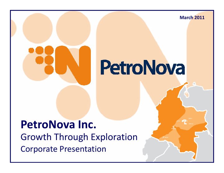 petronova inc