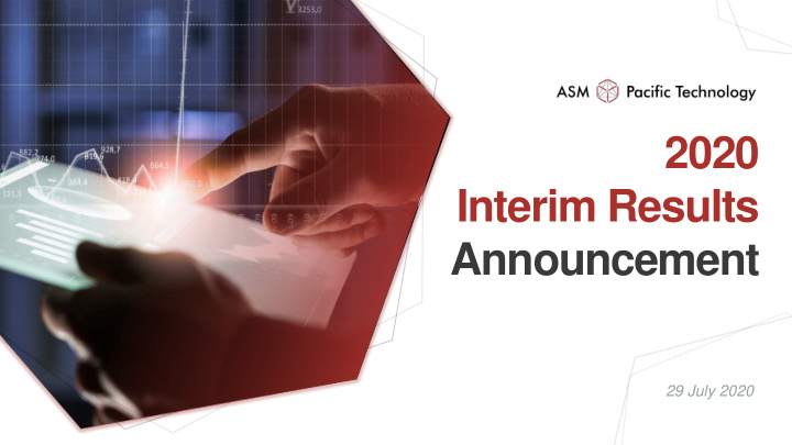 2020 interim results announcement