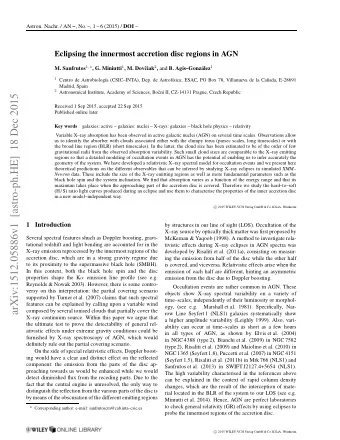 arXiv:1512.05886v1  [astro-ph.HE]  18 Dec 2015  Received 1 Sep 2015, accepted 22 Sep 2015
