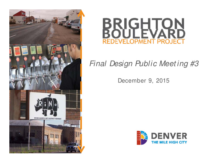 final design public meet ing 3