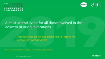 A must attend event for all those involved in the  delivery of our qualifications  This year