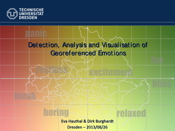 detection analysis and visualisation of detection