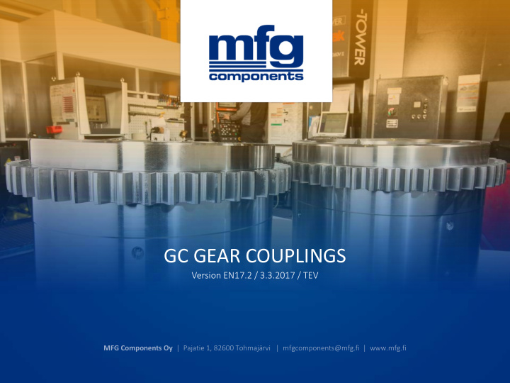 gc gear couplings