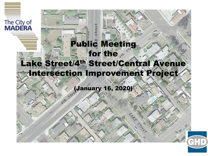 public meeting for the lake street 4 th street central