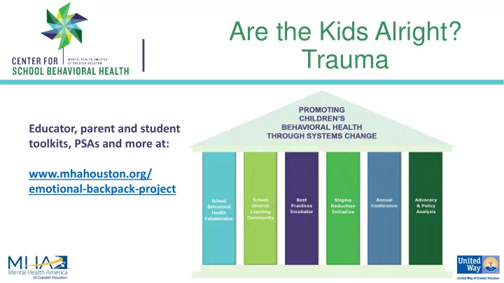 are the kids alright trauma