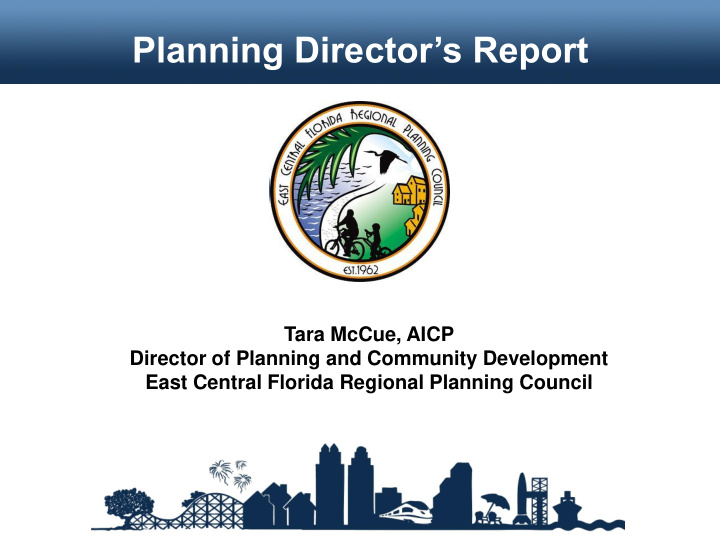 planning director s report