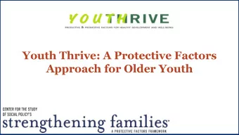 .. .. f  strengthening    .  alllilies~  .  .  ...  A P  I R0TECTIVE FACi0RS FRA I MEWOR I  K