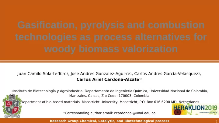 gasification pyrolysis and combustion technologies as