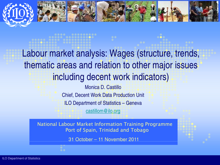 labour market analysis wages structure trends thematic