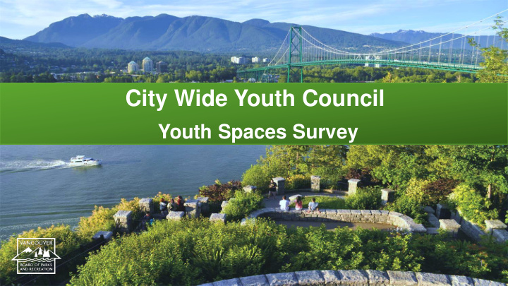 city wide youth council