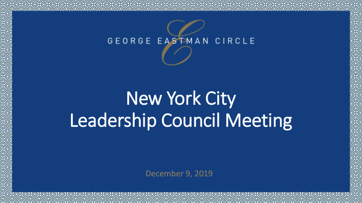leadership council meeting
