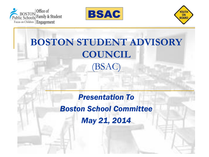 boston student advisory
