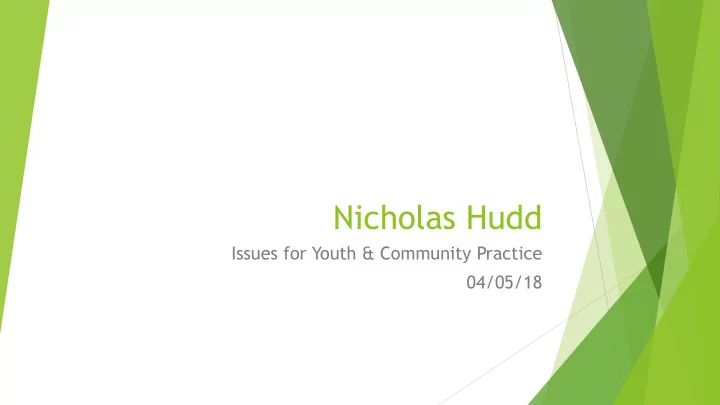 nicholas hudd