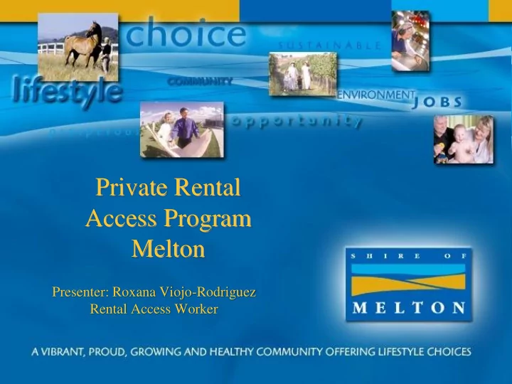 private rental