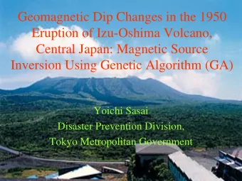 Geomagnetic Dip Changes in the 1950  Eruption of Izu-Oshima Volcano,  Central Japan: Magnetic