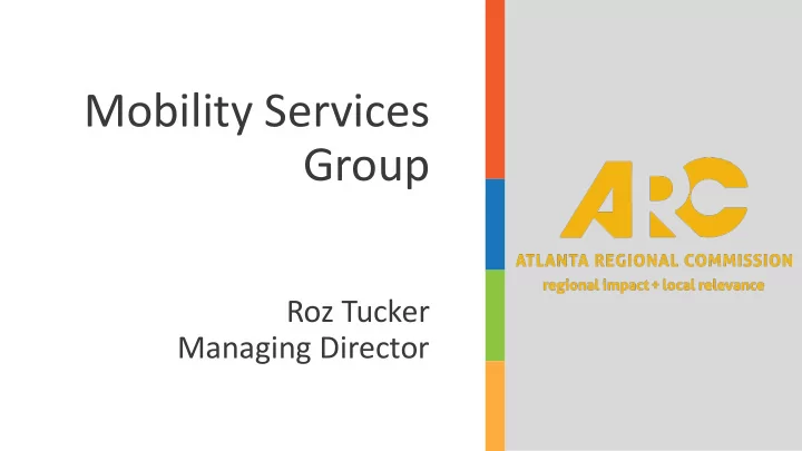 mobility services
