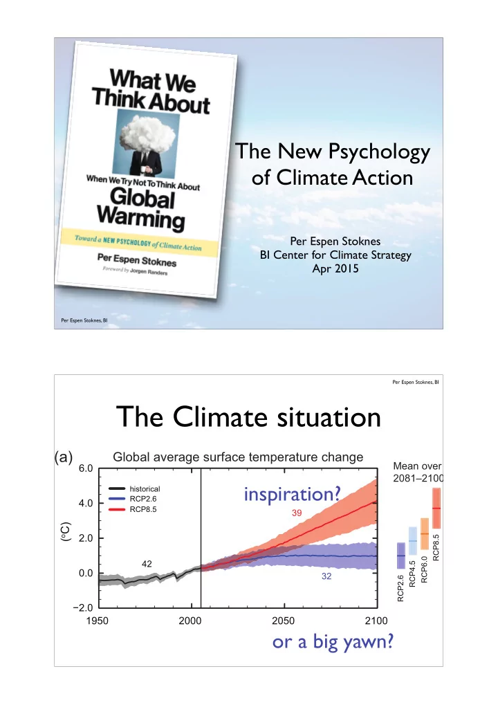 the climate situation