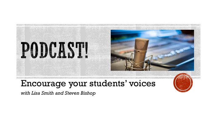 encourage your students voices