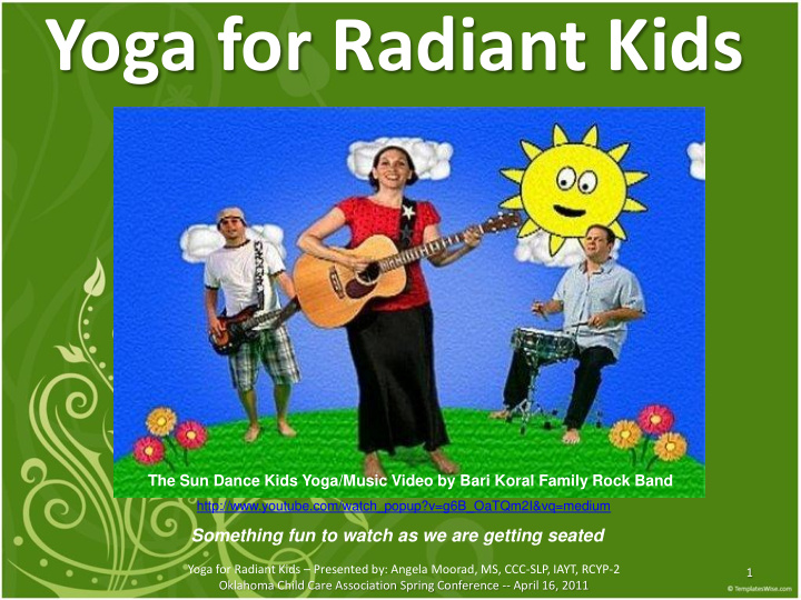 yoga for radiant kids