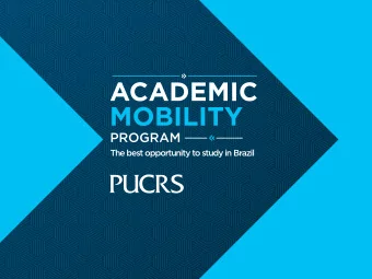 The best opportunity to study in Brazil  If you wish to fjnd out about many difgerent  cultures all