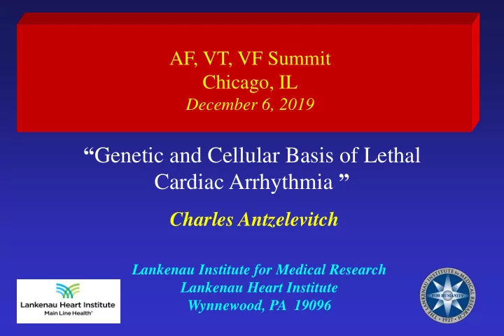 genetic and cellular basis of lethal