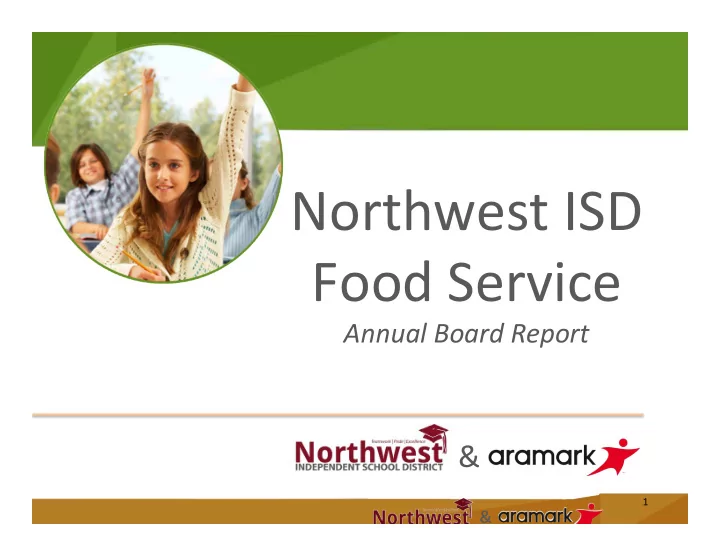 northwest isd food service