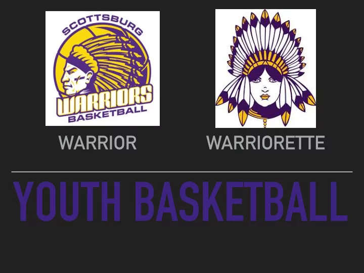 youth basketball agenda