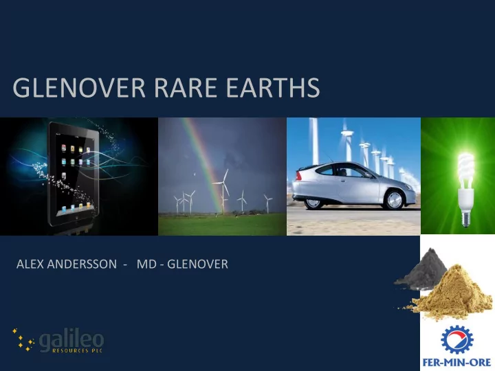glenover rare earths