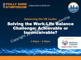 Cha  Challenge: A  llenge: Achie  hieva  vable or  ble or  Inconceiva  Inconceivable?  ble?