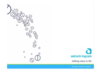 Heritage | Quality | Integrity  Heritage | Quality | Integrity UNAUDITED UNAUDITED FINANCIAL