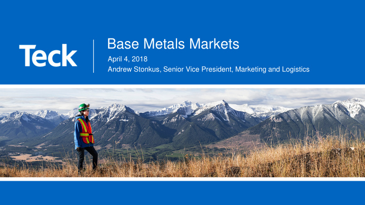 base metals markets