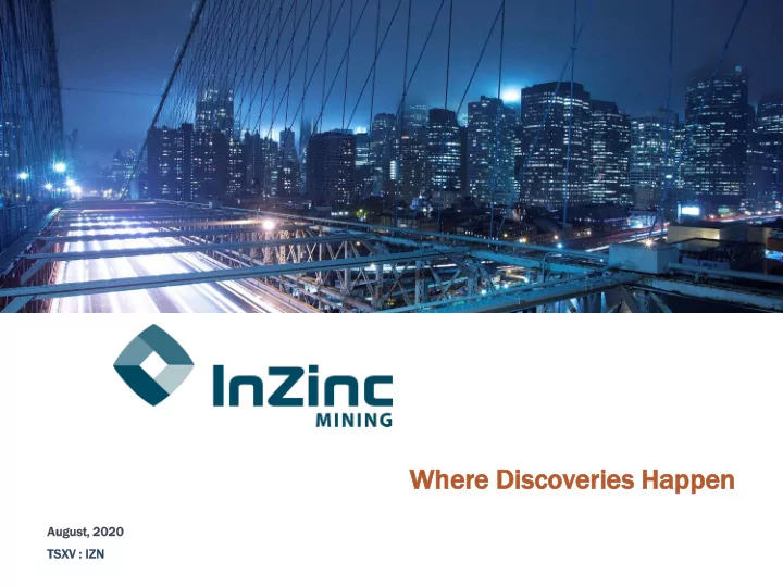 where ere discoveries coveries hap appe pen