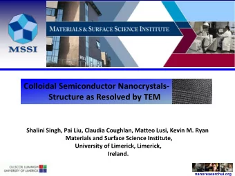 Colloidal Semiconductor Nanocrystals-  Crystal Phase control to form Dots, Arrows, Ellipsoids and