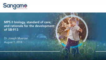 This presentation contains forward-looking statements within the meaning of the &quot;safe