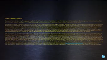 http://www.Hp.Com/investor/home  CHANGING THE  WAY THE WORLD  DESIGNS AND  MANUFACTURES  Stephen