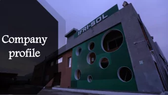 Com  Compa  pany  ny  pr  profile  ofile  Wh  Who we  o we ar  are  We are a part from ZROUGA GROUP