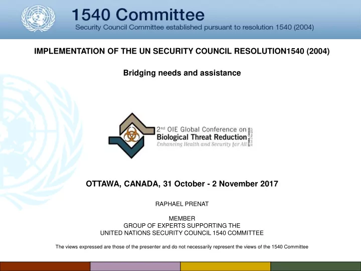 ottawa canada 31 october 2 november 2017 raphael prenat